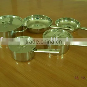 8pcs Stainless Steel Cookware Set thumbnail-1