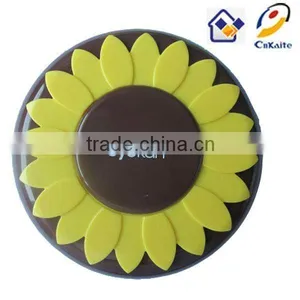 A-8055 Flowers With Coffee Contact Lens Mate Box thumbnail-1