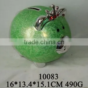 Ceramic Money Box Piggy Bank Coin Bank thumbnail-1