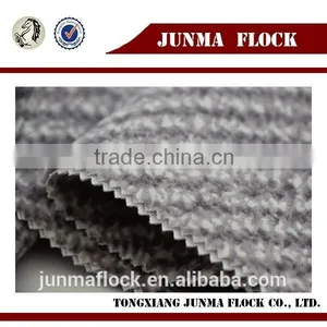 Junma Dark Grey Twill Pattern Spray Flocked Fabric Flocking Sofa Upholstery Fabric thumbnail-2
