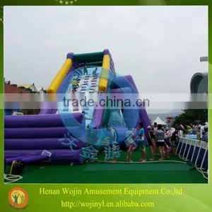 For Amusement Park Cheap Inflatable Water Slides thumbnail-1