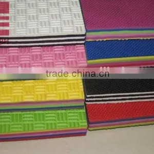 Natural Crepe Rainbow Color Rubber Sheets With Pattern thumbnail-2