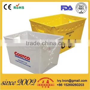 Folding Corrugated Plastic Storage Box thumbnail-2