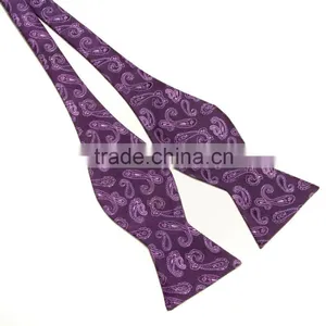 Mens 100% Silk Bow Tie thumbnail-4