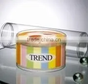 Transparent Plastic Cylinder Tube Container for Toy Gift Accessory Exhibition thumbnail-1