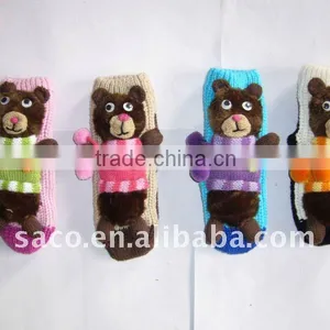 Fashion Children's Sock With the Animal Pattern on it thumbnail-1