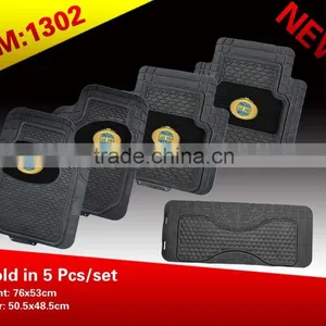 PVC Car Floor Mats With Custom Logo Design thumbnail-1