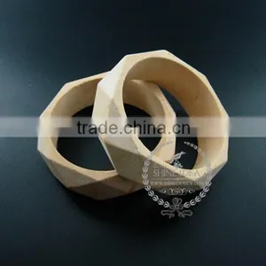 69mm Natural Log Wood Vintage Style Bracelet Bangle DIY Painting Bracelet Supplies 1900113 thumbnail-1