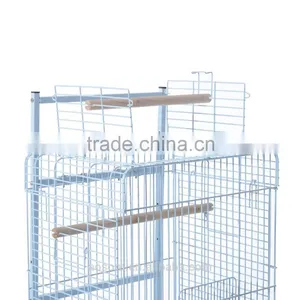 Pawhut 58" White Garden Decor Metal Bird Cage thumbnail-4