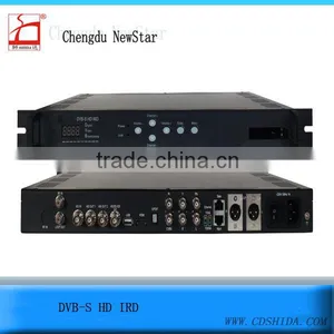 DVB-S2 HD IRD Digital Satellite Receiver DVB Digital TV Digital Headend thumbnail-1