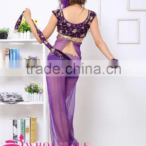 Adult Fancy Carnival Dress New Sexy Arab Tribal Belly Dance Costume thumbnail-3
