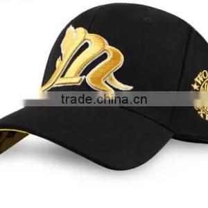 China Supplier 100% Cotton Twill Big Fashion Flat Embroidery Design Baseball Cap With Hook and Loop Back thumbnail-2
