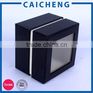 Wholesale Black Paper Packaging Box Mockup thumbnail-3