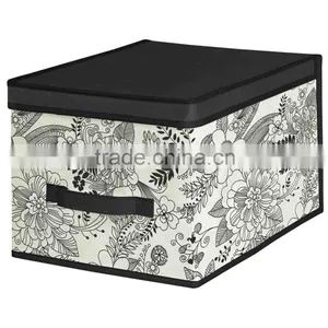 Large Capacity Non Woven Storage Boxes/new Decorative Cardboard Storage Boxes/foldable Storage Box thumbnail-1