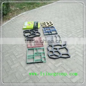 Plastic Concrete Pavement Mold Block Mold for Garden Paving Slab thumbnail-1