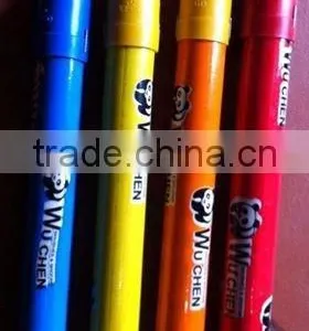 1200 x 22mm Wood Grain PVC Broom Handle - Vietnam Origin thumbnail-2