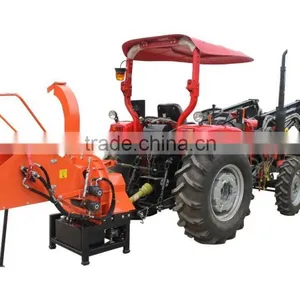 Tractor Wood Chipper TH-8, Two Hydraulic Self Feeding Rollers, PTO Driven, CE thumbnail-1