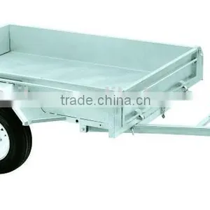 Economic High Quality 8x5ft Hot Dip Galvanised Full Welded Trailer Farm Trailer For Sale thumbnail-1