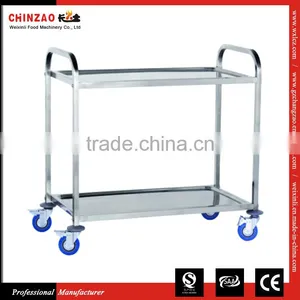 Stainless Steel Hotel Trolley/Stainless Steel Dining Cart/Stainless Steel Serving Cart thumbnail-2