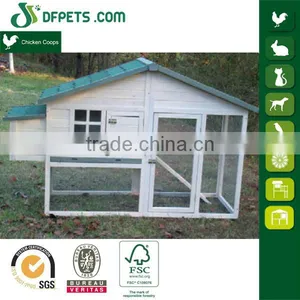 Ladder-Frame Wood Chicken Coop thumbnail-1