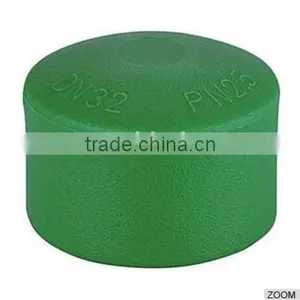 High Quality Green Ppr Pipe Fiiting Pipe End Cap for Water Supply thumbnail-1