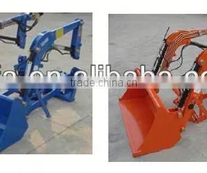 Rear Loader Tractor With Front End Loader for Farm Tractors thumbnail-1