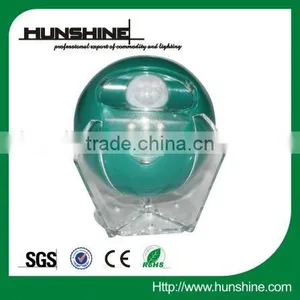 Green Hot Round Night Light Sensor With 3led Indoor Human thumbnail-1
