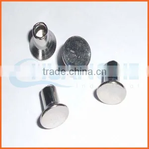 High Quality Nickel Plated Pan Head Hollow Rivet thumbnail-1