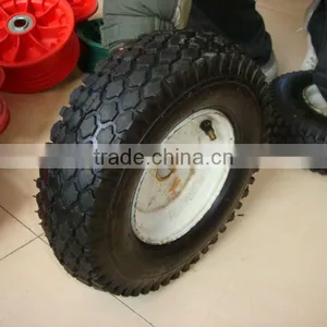 4.10/350-6 Pneumatic Tubless Wheel Barrow Wheel thumbnail-1