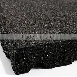 Safety Rubber Tiles/flooring 500*500*40mm EN1177 Certificate thumbnail-1