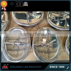 Stainless Steel Tank Parts Elliptic Type YAW Manhole Covers With Pressure thumbnail-5