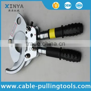 XLJ-65A Mechanical Duck Ratchet Cable Cutter for Copper Aluminum Cable thumbnail-1