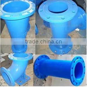 Ductile Iron Casting Tee With Loose Flange DN50 thumbnail-3