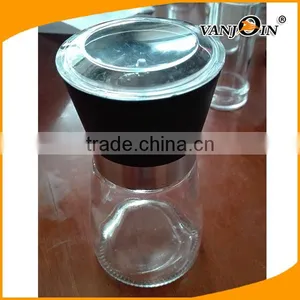 Glass Salt Mill and Pepper Grinder Set thumbnail-1