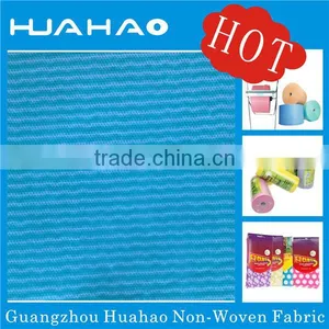 Spunlace Nonwoven Cloth Jumbo Roll Wiping Rags thumbnail-1