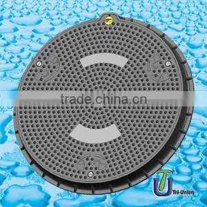 708-65 Watertight With Lockable Bolt Smc Manhole Cover Set C250 /composite Manhole Cover /grp Manhole Cover thumbnail-1