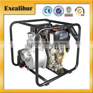 4' Diesel Water Pump,Famous Brand: EXCALIBUR,10 HP Engine,Electric Start, SP405DE thumbnail-1