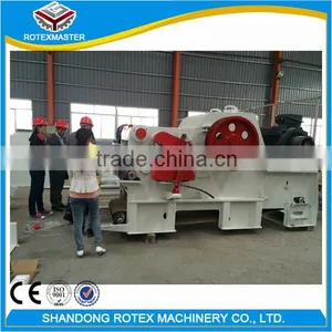 Wood Chipper Engine / Mobile Wood Shredder thumbnail-3