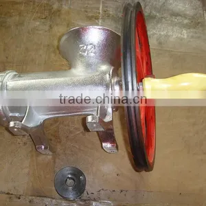 NO 10 Cast Iron Tin Plated Meat Mincer thumbnail-5