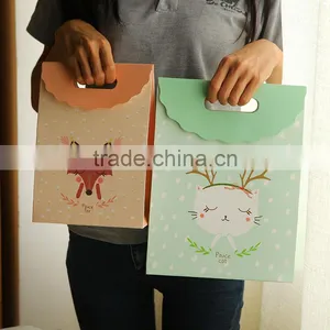 Fancy Design Kraft Little Paper Bags for Gift thumbnail-6