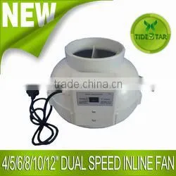10 Inch Hydroponics Ventilation Duct Fan Hydroponics Duct Inline Fan thumbnail-1