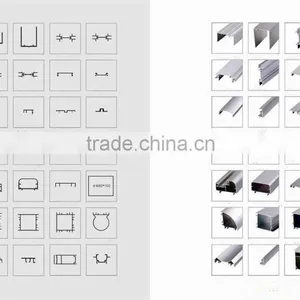 High Quality Aluminum Extrusion Profile for Led Slim Snap Frame Light Box thumbnail-4