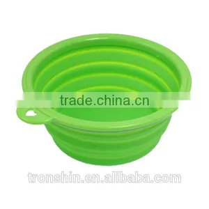 2014 New Design Silicone Dog Pet Bowl/Collapsible Silicone Pet Bowl thumbnail-1