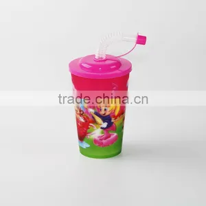 350ML Plastic 3D Kids Drinking Cup thumbnail-4
