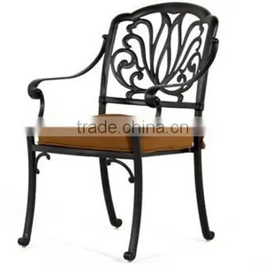 2017 Hot Selling Cast Aluminum Patio Furniture Outdoor Round Table 4 Seater Chairs thumbnail-2