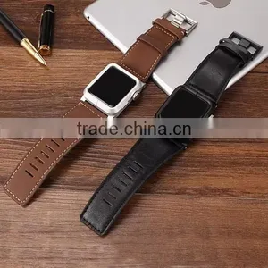 High Quality for Apple Watch Band, for Apple Watch Genuine Leather Band thumbnail-6