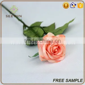 Bright-colored Rose Artificial Flowers Long Stem thumbnail-5