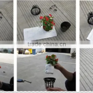 Plastic Hanging Basket, Wedding Decoration, Vertical Garden Plastic Pots, thumbnail-3