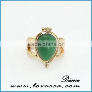 Cheap Fashion Wholesale Trendy Ladies Fashion Natural Gemstone Ring thumbnail-6