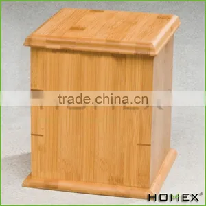 Bamboo Pet Urn Cremation Urn Homex BSCI/Factory thumbnail-1